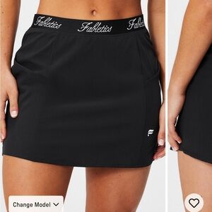 Fabletics Black Mini Skirt